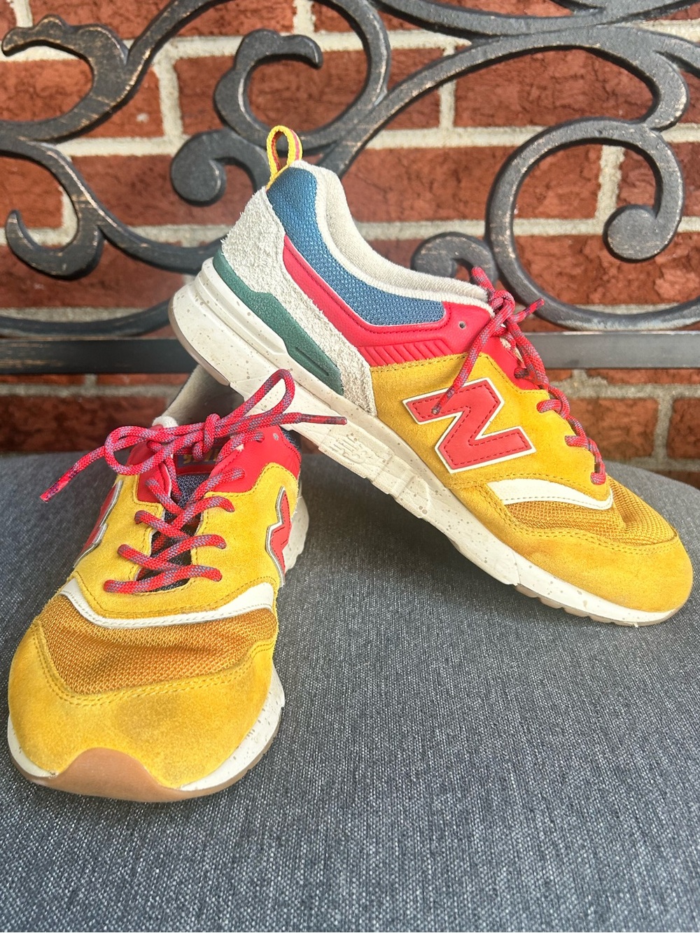 New Balance 997H Varsity Gold Multi Gorpcore Sneakers Size Mens 7 GR997HJG